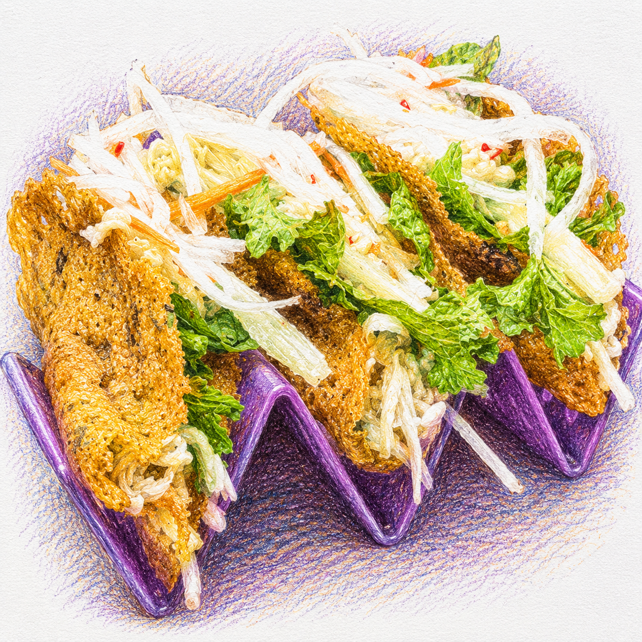 Bánh Xèo Tacos
