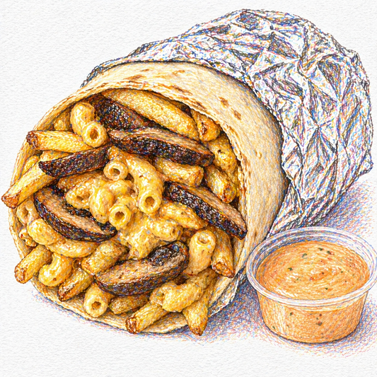 Cheeseburger Burrito