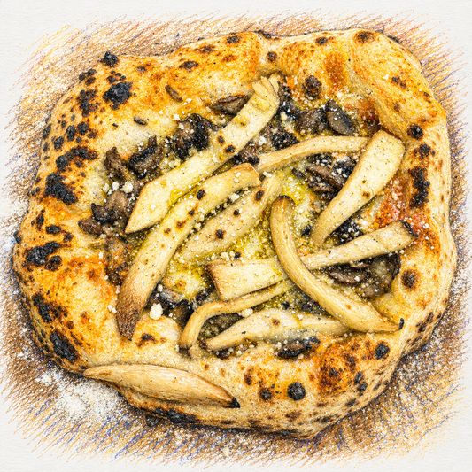 Mushroom Truffle Pizza